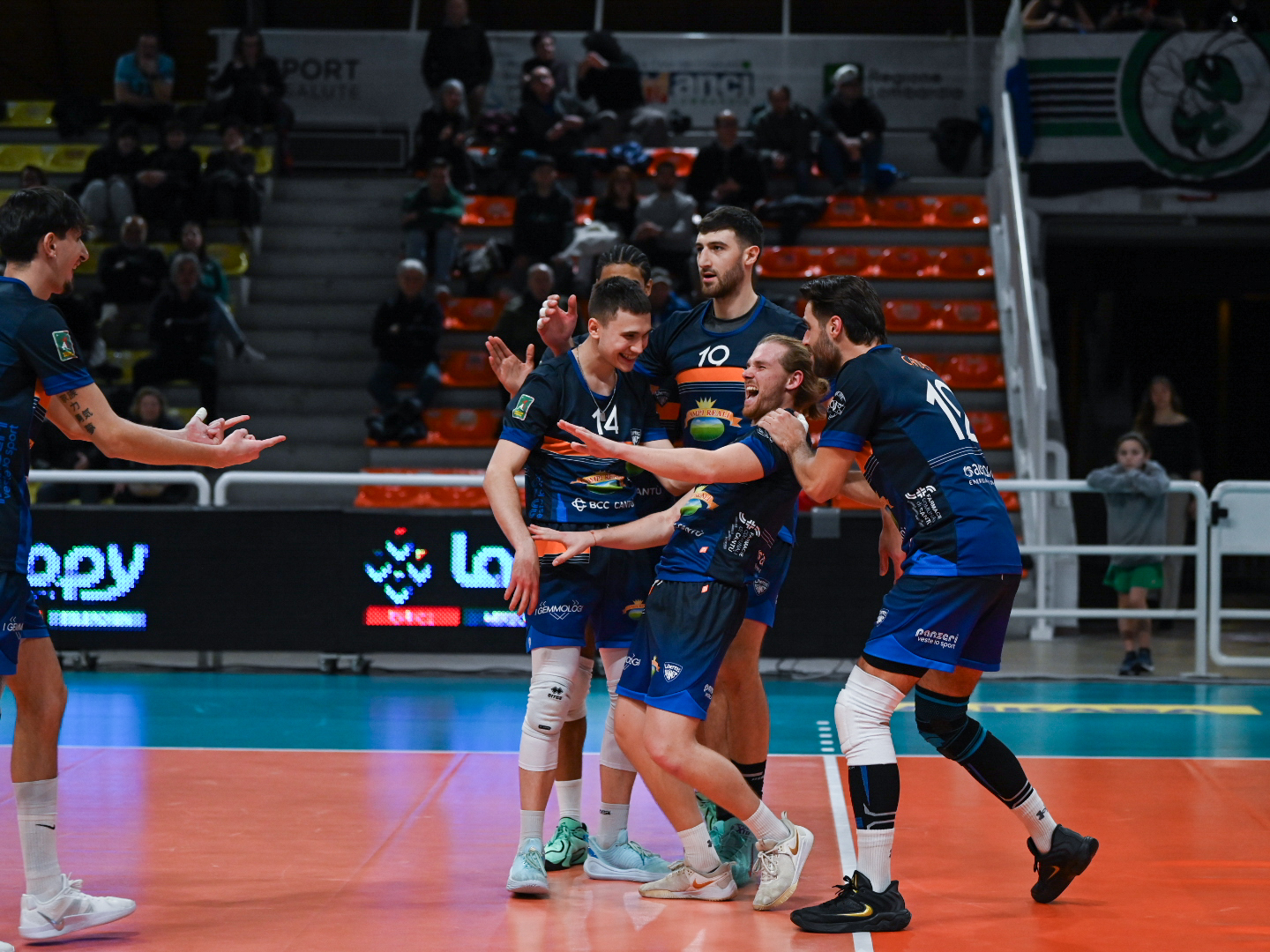 Nikolay Ivanov with a key contribution to Cantu's fourth victory